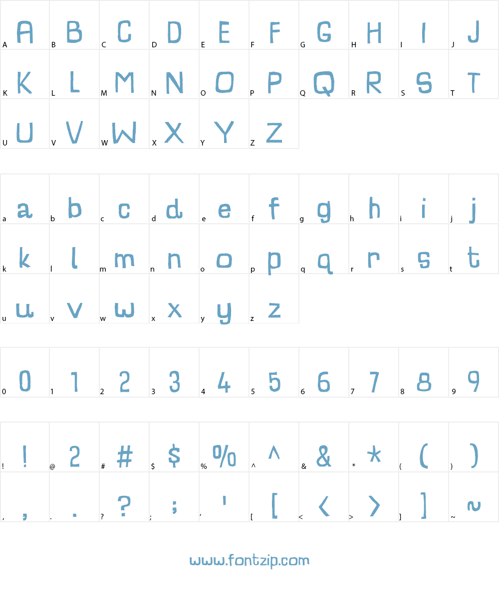 Charlatan DEMO Font Character